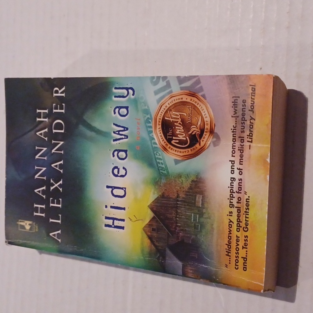 $4 Add-on "Hideaway" by Hannah Alexander - Paperback Novel